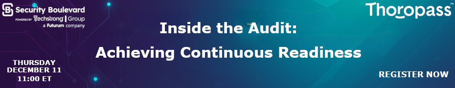 Inside the Audit: Achieving Continuous Readiness (Dec. 11th)