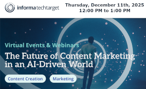 The Future of Content Marketing in an AI-Driven World (Dec. 11th)