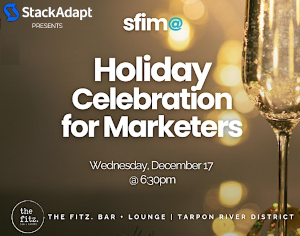 Join SFIMA & StackAdapt for our Holiday Party (Dec. 17th)