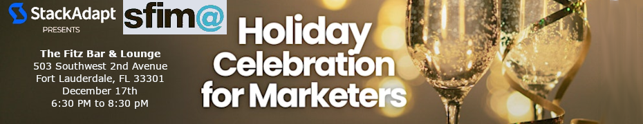 Join SFIMA & StackAdapt for our Holiday Party (Dec. 17th)