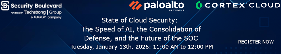 State of Cloud Security: The Speed of AI, the Consolidation of Defense, and the Future of the SOC (Jan. 13th)