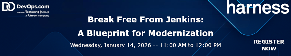 Break Free From Jenkins: A Blueprint for Modernization (Jan. 14th)