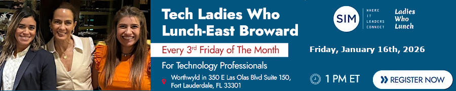 Tech Ladies Who Lunch - East Broward (Jan. 16th)