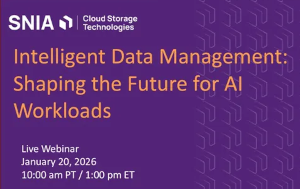 Intelligent Data Management: Shaping the Future for AI Workloads (Jan. 20th)