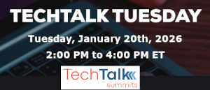 TechTalk Tuesday (Jan 20th)