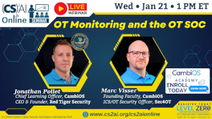 (CS)2 AI Online Seminar: OT Monitoring & the OT SOC