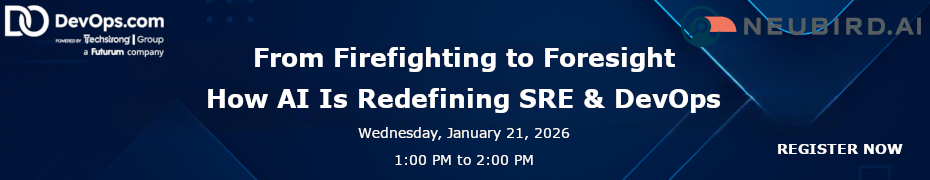 From Firefighting to Foresight: How AI Is Redefining SRE & DevOps (Jan. 21st)