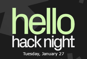 hack night v0.107 - Wynwood (Jan. 27th)
