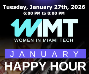 Women in Miami Tech January Happy Hour (Jan. 27th)