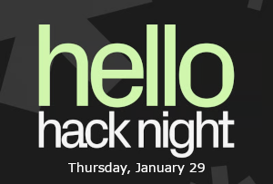 hack night v0.108 - South Beach (Jan. 29th)