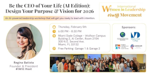 International Women in Leadership: Be the CEO of Your Life (AI Edition): Design Your Purpose & Vision for 2026