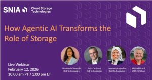 How Agentic AI Transforms the Role of Storage (Feb. 12th)