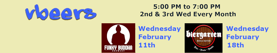 vBeers / ITBeers @ Funky Buddha - Where the IT Geeks Hang Out (Feb. 11th)