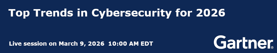 Top Trends in Cybersecurity for 2026 (March 9th)