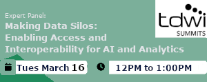 Expert Panel: Breaking Data Silos: Enabling Access And Interoperability For AI And Analytics (March 16th)