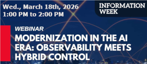 Modernization In The AI Era: Observability Meets Hybrid Control (March 18th)