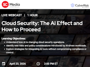 Cloud Security: The AI Effect And How To Proceed (April 23rd)