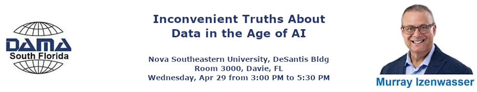 10 Inconvenient Truths About Data In The Age Of AI (April 29th)