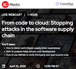 From Code to Cloud: Stopping Attacks In The Software Supply Chain (April 29th)