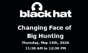 Changing Face of Big Hunting (May 14th)