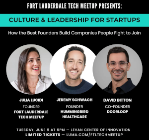 Boatyard's Exit to MarineMax @ Fort Lauderdale Tech Meetup (June 9th)
