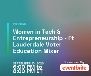 Women in Tech & Entrepreneurship (Sept. 16th)