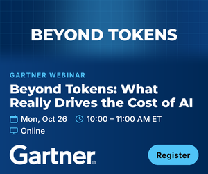 Beyond Tokens: A CIO's Guide to What Really Drives the Total Cost of AI (Oct. 26th)