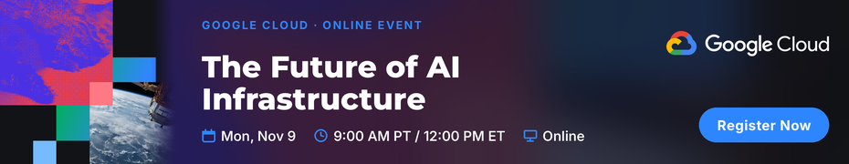 The Future of AI Infrastructure (Nov. 9th)