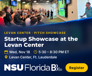 Startup Showcase at the Levan Center (Nov. 18th)