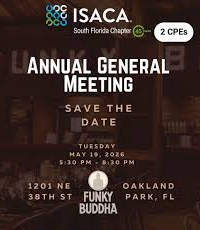 2026 ISACA South Florida Annual General Meeting