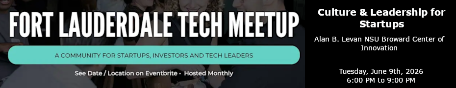 Boatyard's Exit to MarineMax @ Fort Lauderdale Tech Meetup (June 9th)