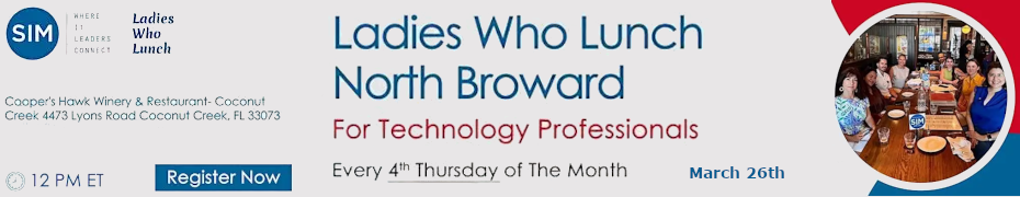 Ladies Who Lunch - North Broward (June 25th)