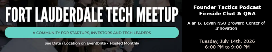Fort Lauderdale Tech Meetup (July 14th)