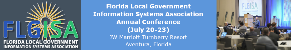 Florida Local Government Information Systems Association (FLGISA) 2026 Annual Conference (July 20-23)