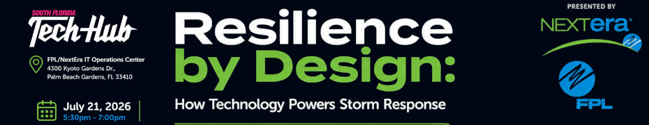Resilience by Design: How Technology Powers Storm Response (July 21st)