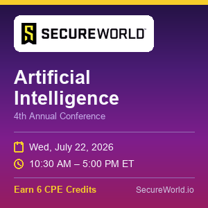 SecureWorld Artificial Intelligence Virtual Conference (July 22nd)