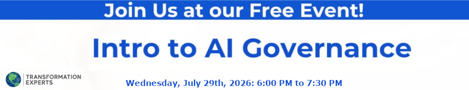 Intro to AI Governance (July 29th)