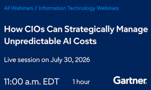 How CIOs Can Strategically Manage Unpredictable AI Costs