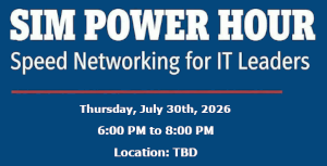 SIM Power Hour: Speed Networking for IT Leaders