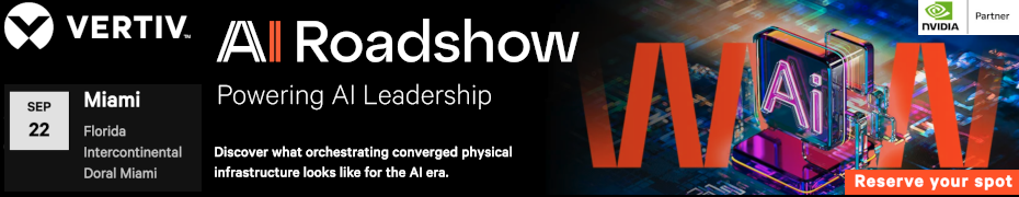 Vertiv's AI Roadshow - Powering AI Leadership - Miami (Sept. 22nd)