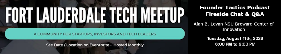 Fort Lauderdale Tech Meetup (Aug. 11th)