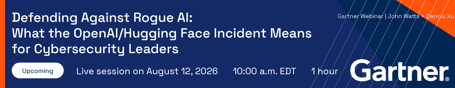 Defending Against Rogue AI: What the OpenAI/Hugging Face Incident Means for Cybersecurity Leaders (Aug. 12th)
