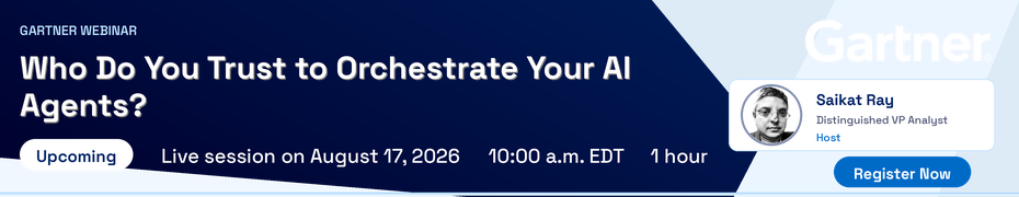 Who Do You Trust to Orchestrate Your AI Agents? (Aug. 17th)