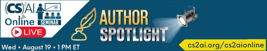 (CS)2 AI Author Spotlight on Matthew Luallen (Aug. 19th)