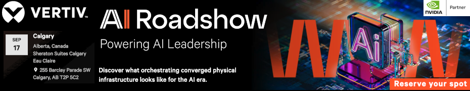 Vertiv's AI Roadshow - Powering AI Leadership - Calgary, AB (Sept. 17th)