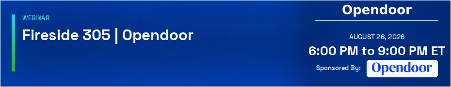 Fireside 305: An Evening with Opendoor Tech Leadership (Aug. 26th)