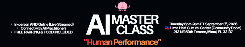 Human Performance in the AI Era (Sept. 3th)
