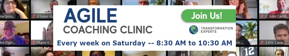 Agile Coaching Clinic (Aug. 29th)