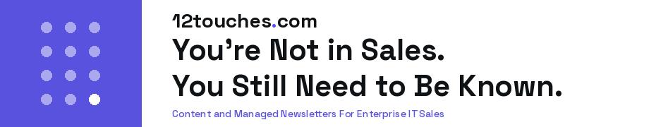 You're Not in Sales. You Still Need to Be Known.