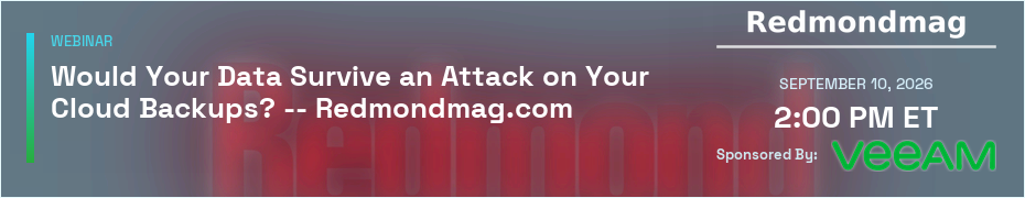 Would Your Data Survive an Attack on Your Cloud Backups? (Sept. 10th)